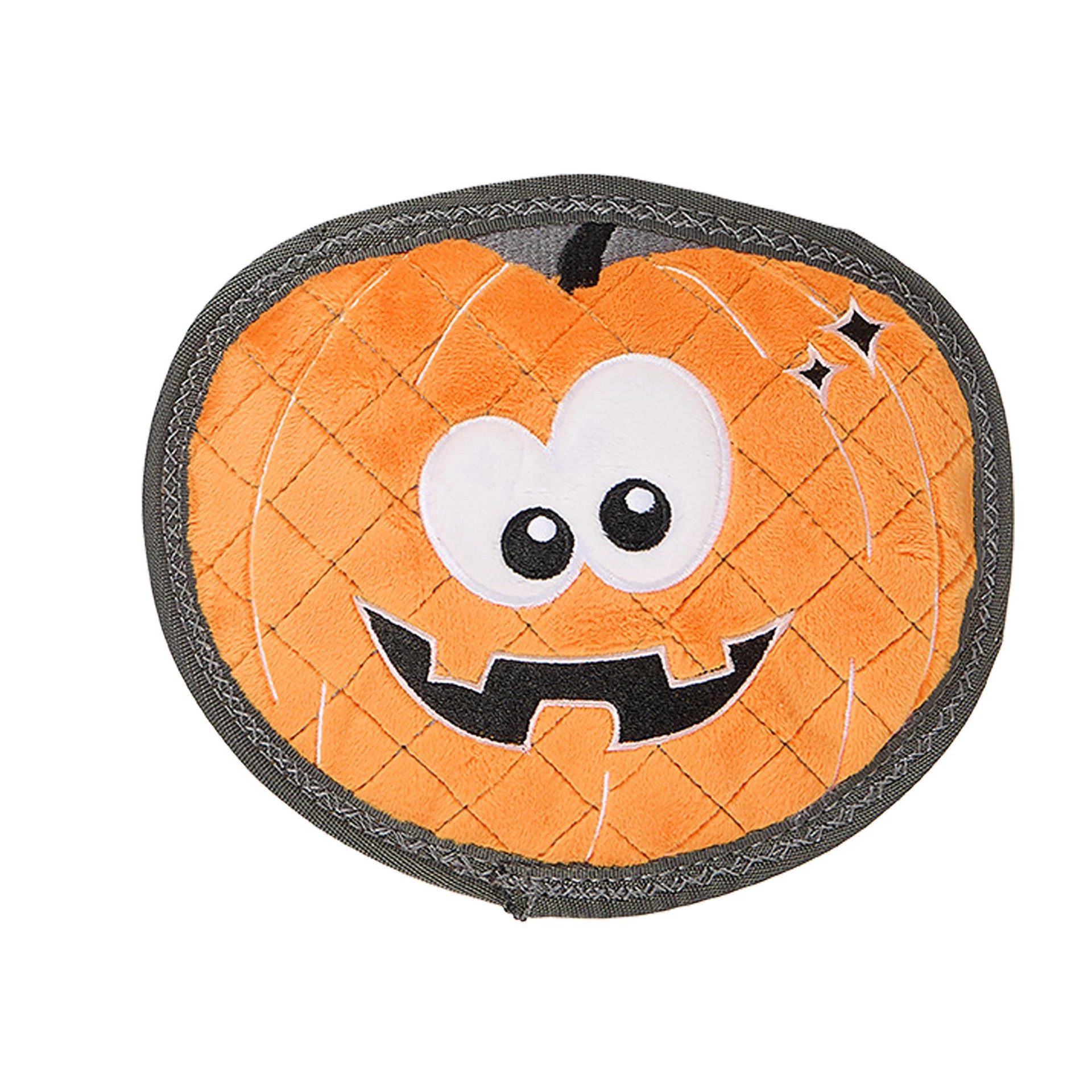 slide 1 of 1, Joyhound® Rip Roarin' Pumpkin Squeaker Dog Toy - Tough Plush, SM