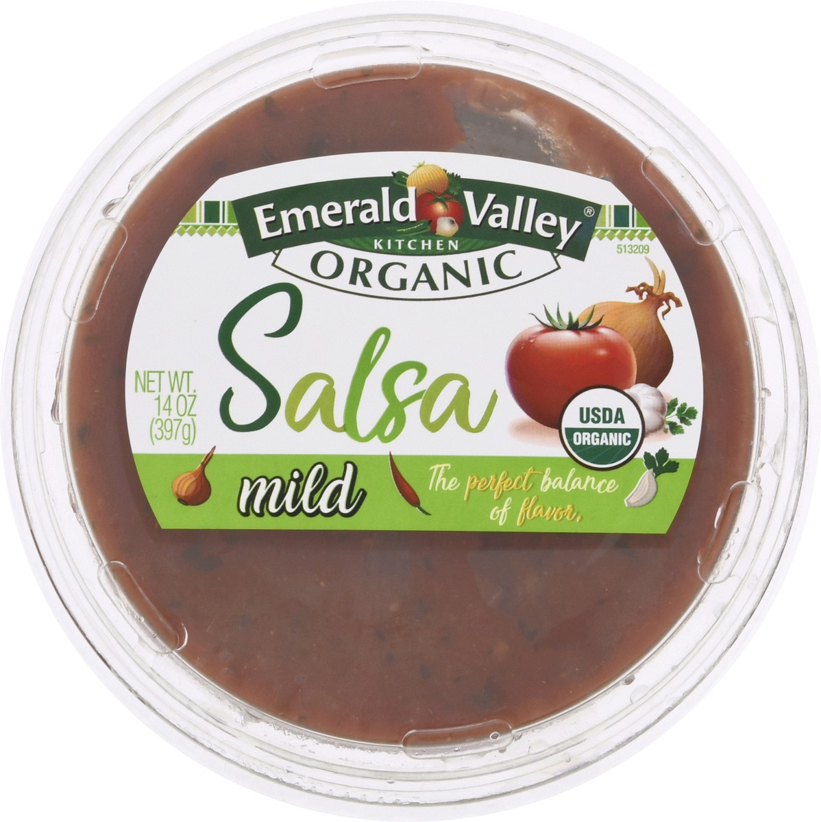 slide 7 of 13, Emerald Valley Kitchen Organic Mild Salsa 14 oz, 14 oz