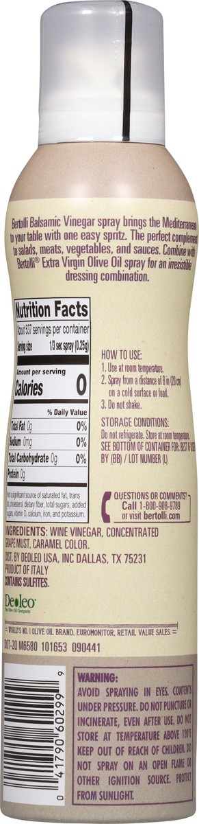 slide 10 of 13, Bertolli Balsamic Vinegar - 4.90 fl oz, 4.90 fl oz