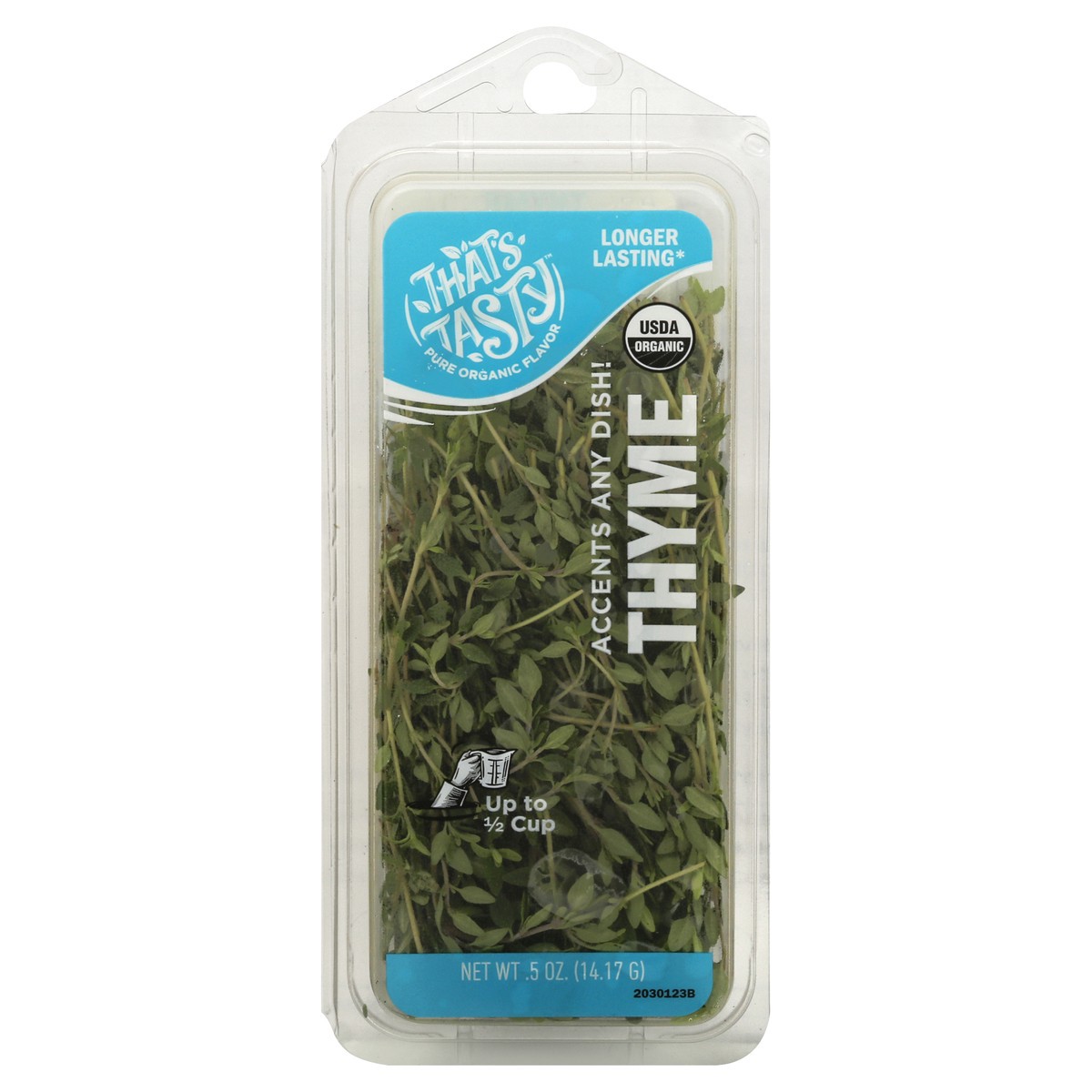slide 6 of 12, That's Tasty Thyme 0.5 oz, 0.5 oz