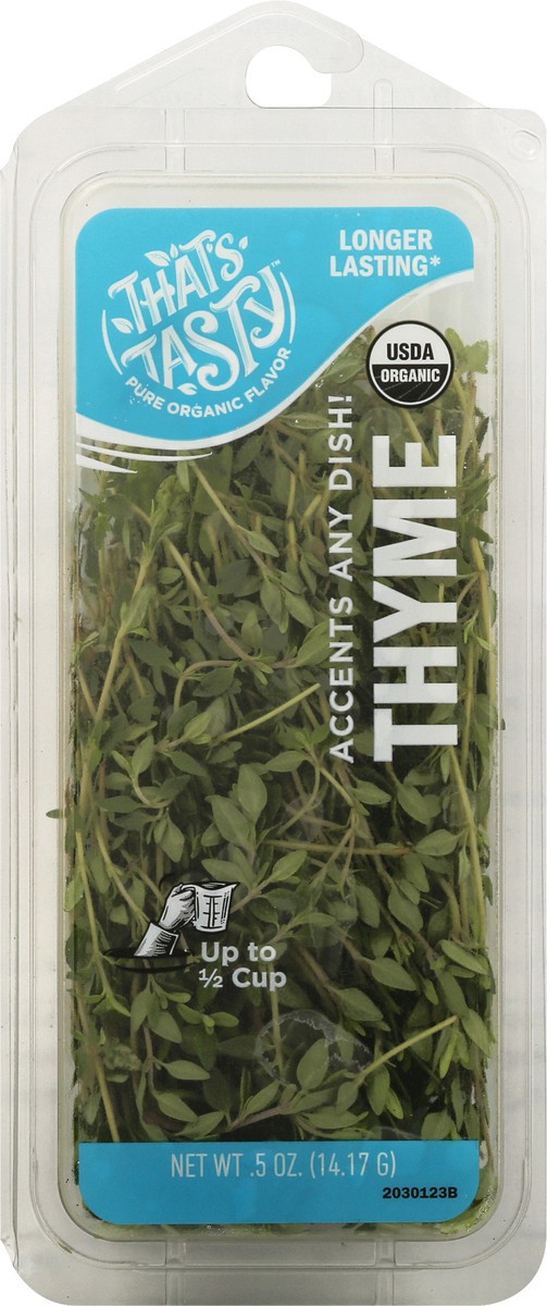 slide 3 of 12, That's Tasty Thyme 0.5 oz, 0.5 oz