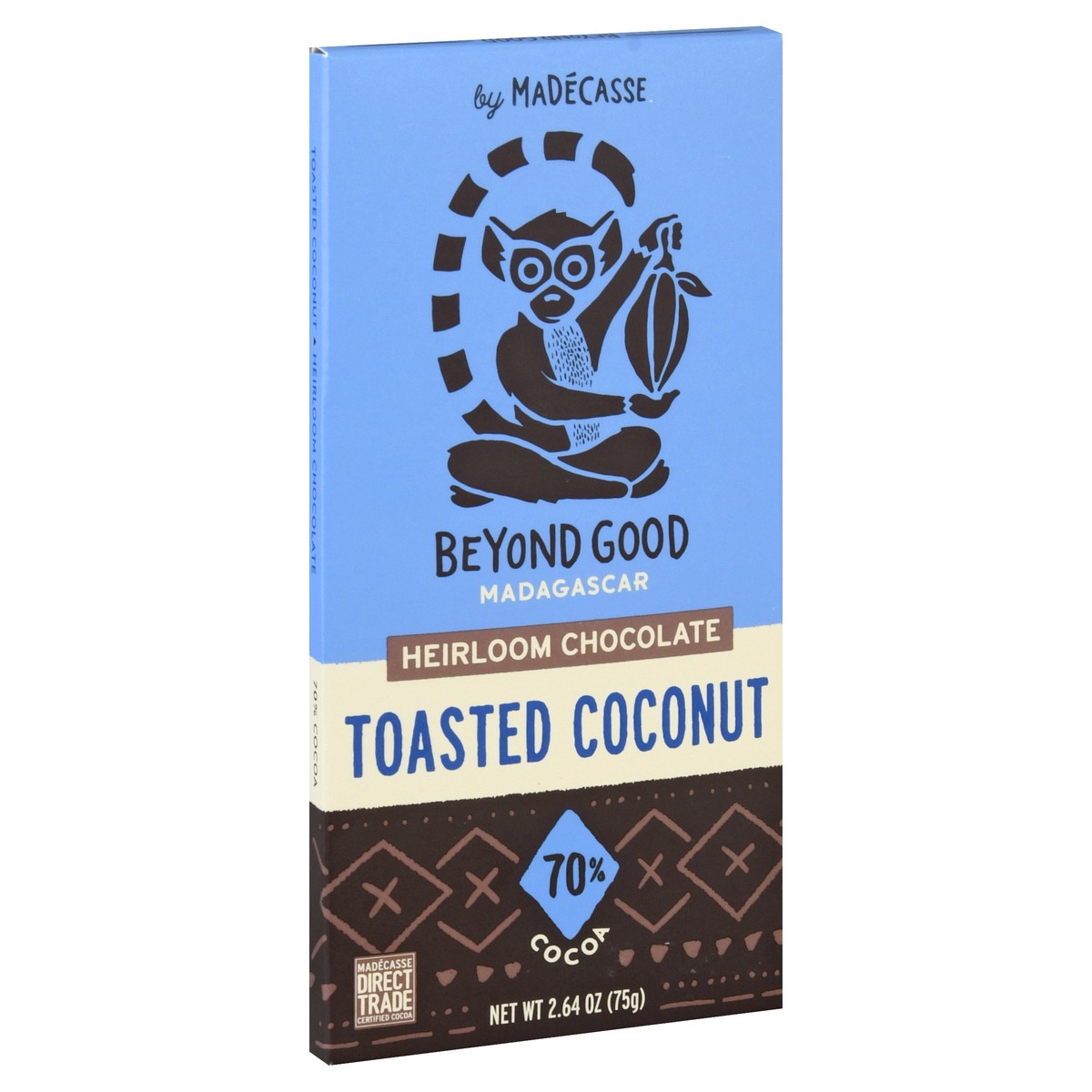 slide 5 of 13, Beyond Good 70% Cocoa Madagascar Heirloom Toasted Coconut Chocolate 2.64 oz, 2.64 oz