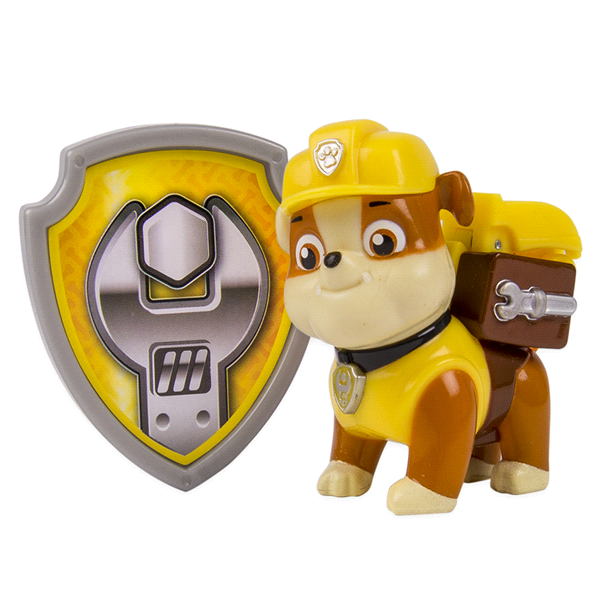 slide 1 of 8, Paw Patrol Action Pack Pup & Badge and Paw Patrol Pull Back Pup Assorted Items, 1 ct