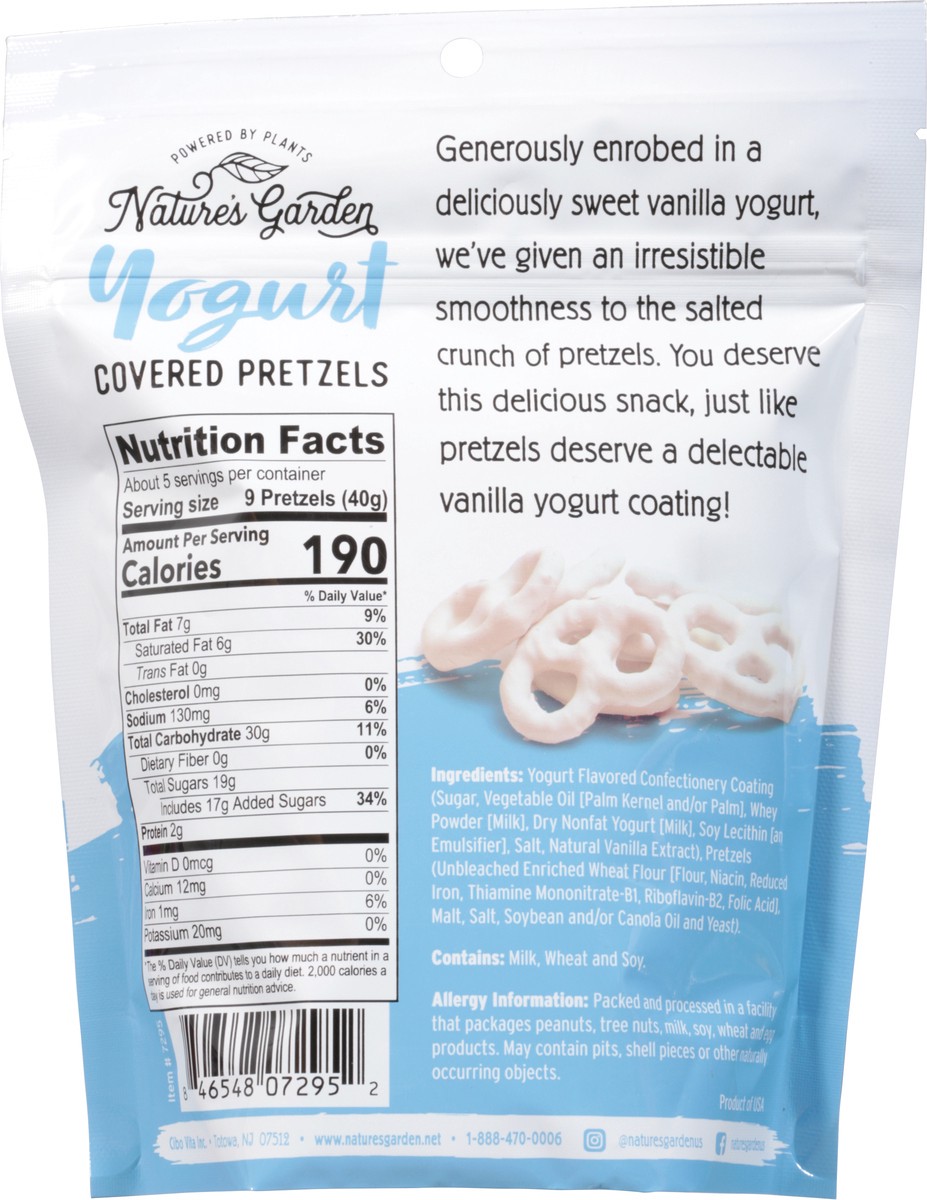 slide 7 of 9, Nature's Garden Yogurt Covered Pretzels 7 oz, 7 oz