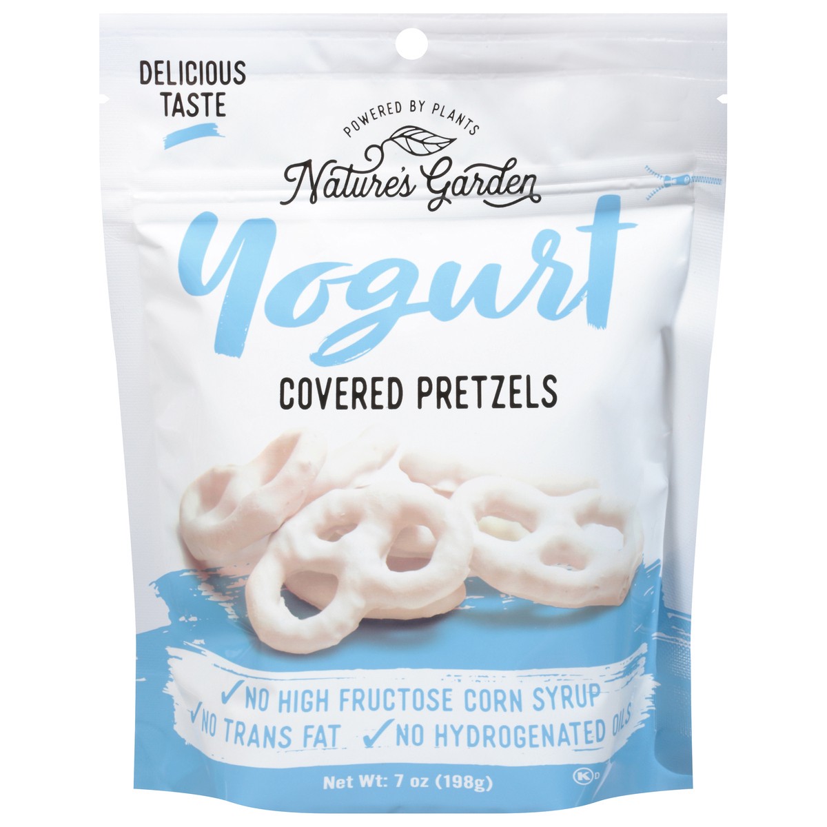 slide 1 of 9, Nature's Garden Yogurt Covered Pretzels 7 oz, 7 oz