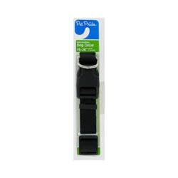 Pet Pride Large Nylon Collar Black