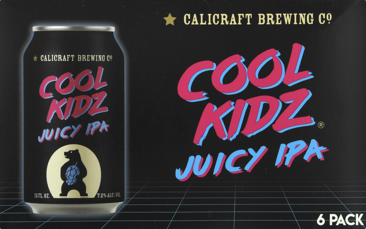 slide 7 of 11, Calicraft Brewing Co. Cool Kidz Juicy IPA Beer 6 ea, 6 ct