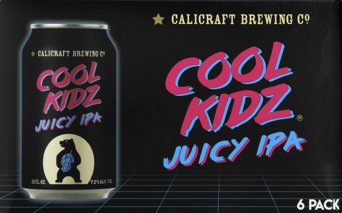 slide 8 of 11, Calicraft Brewing Co. Cool Kidz Juicy IPA Beer 6 ea, 6 ct