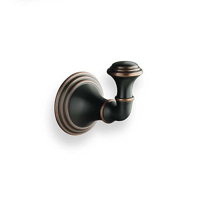 slide 1 of 1, Kohler Devonshire Oil Rubbed Bronze Robe Hook, 1 ct