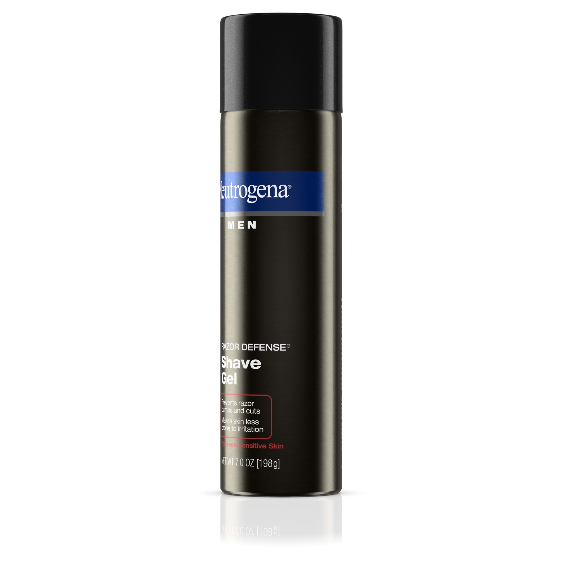 slide 5 of 5, Neutrogena Men Razor Defense Shave Gel For Sensitive Skin, 7 oz, 7 oz