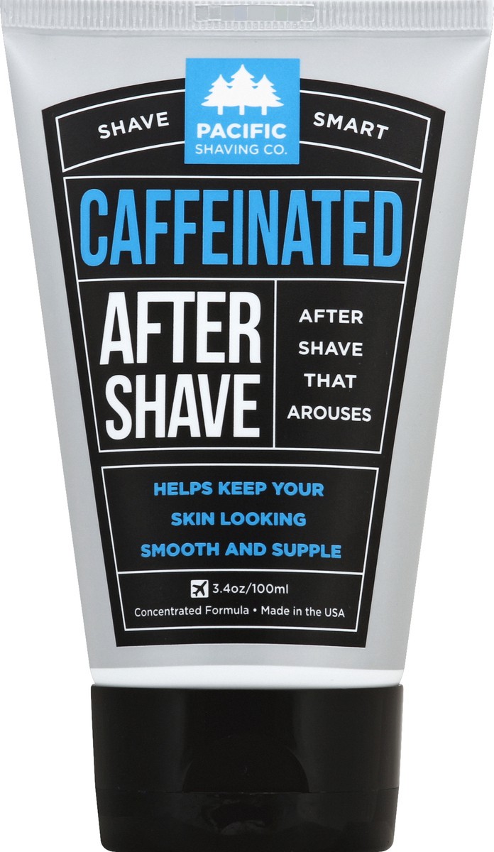 slide 5 of 6, Pacific Shaving Co. Caffeinated After Shave Cream, 3.4 oz