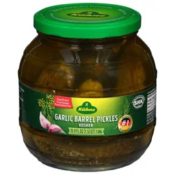 Kiihne Garlic Barrel Pickles 35.9 fl oz