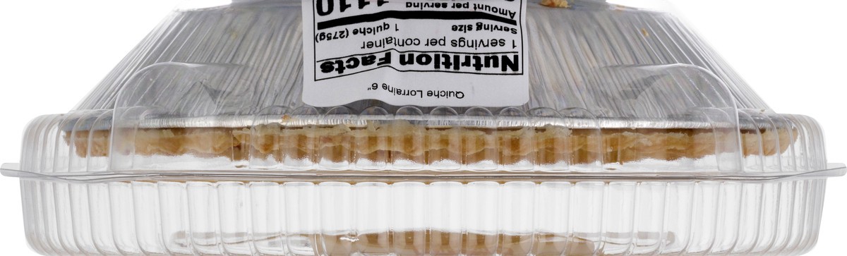 slide 4 of 8, Ukrops Quiche Lorraine, 6 Inch, 9.7 oz