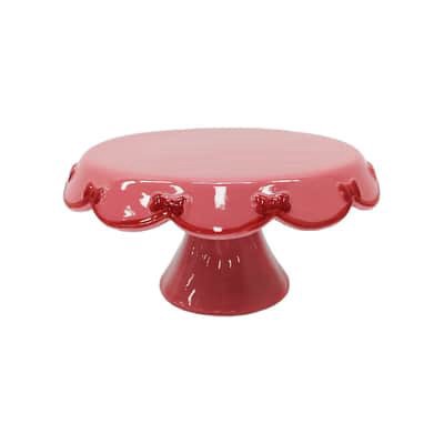 slide 1 of 1, 8" Bow Garland Edge Cake Stand By Ashland, 8 in