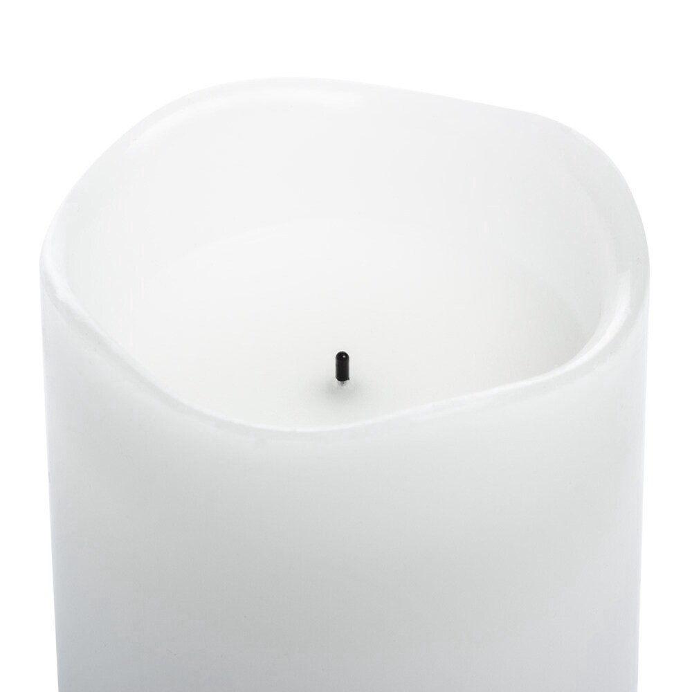 slide 2 of 5, Sterno Home Led Wax Candle - White, 3 in x 4 in
