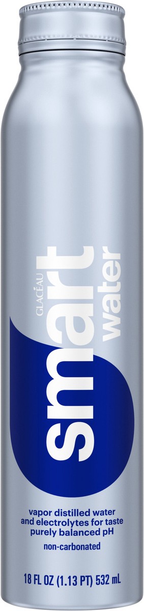 slide 8 of 9, smartwater nutrient-enhanced water Bottle, 18 fl oz, 18 fl oz