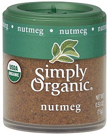 slide 1 of 1, Simply Organic Nutmeg, 0.53 oz