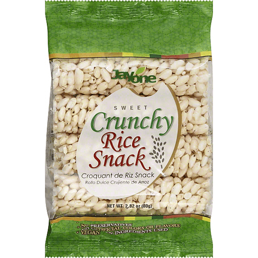 slide 2 of 6, Jayone Rice Snack, Crunchy, Sweet, Original, 2.82 oz