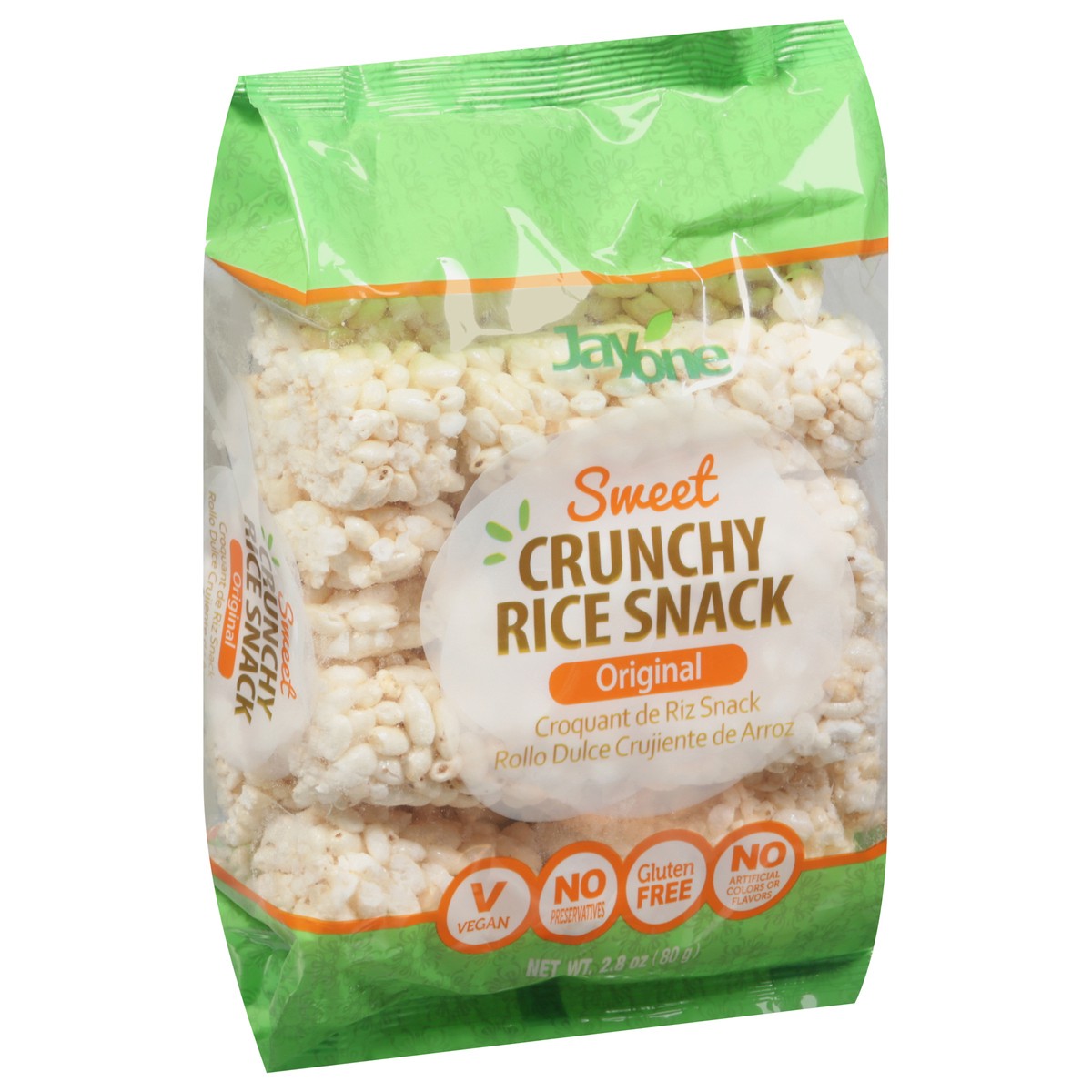 slide 7 of 9, Jayone Crunchy Sweet Original Rice Snack 2.8 oz, 2.8 oz