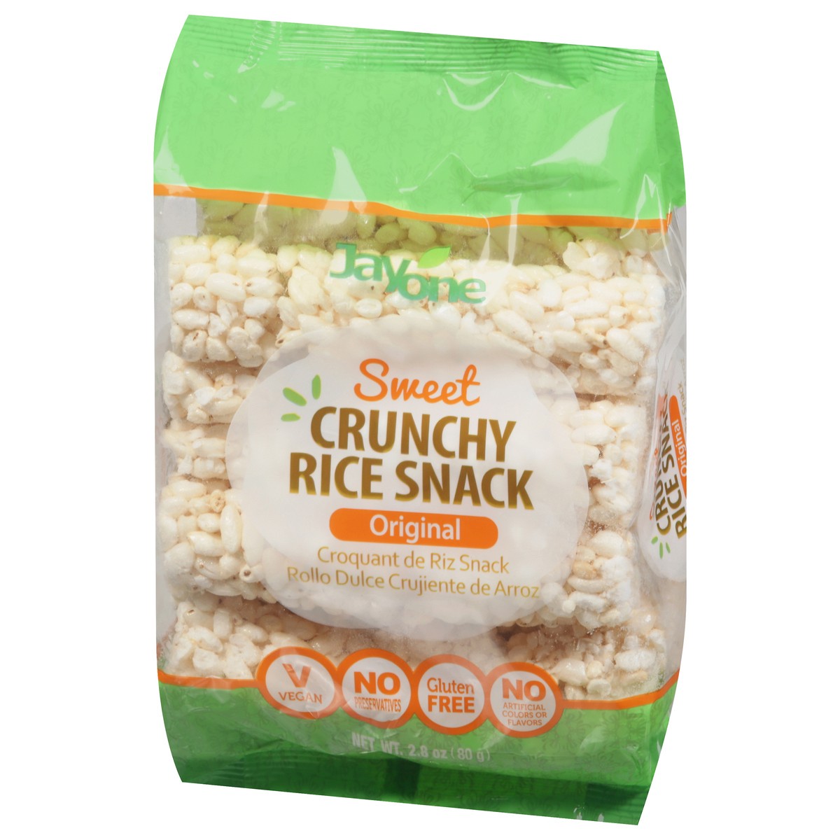 slide 2 of 9, Jayone Crunchy Sweet Original Rice Snack 2.8 oz, 2.8 oz