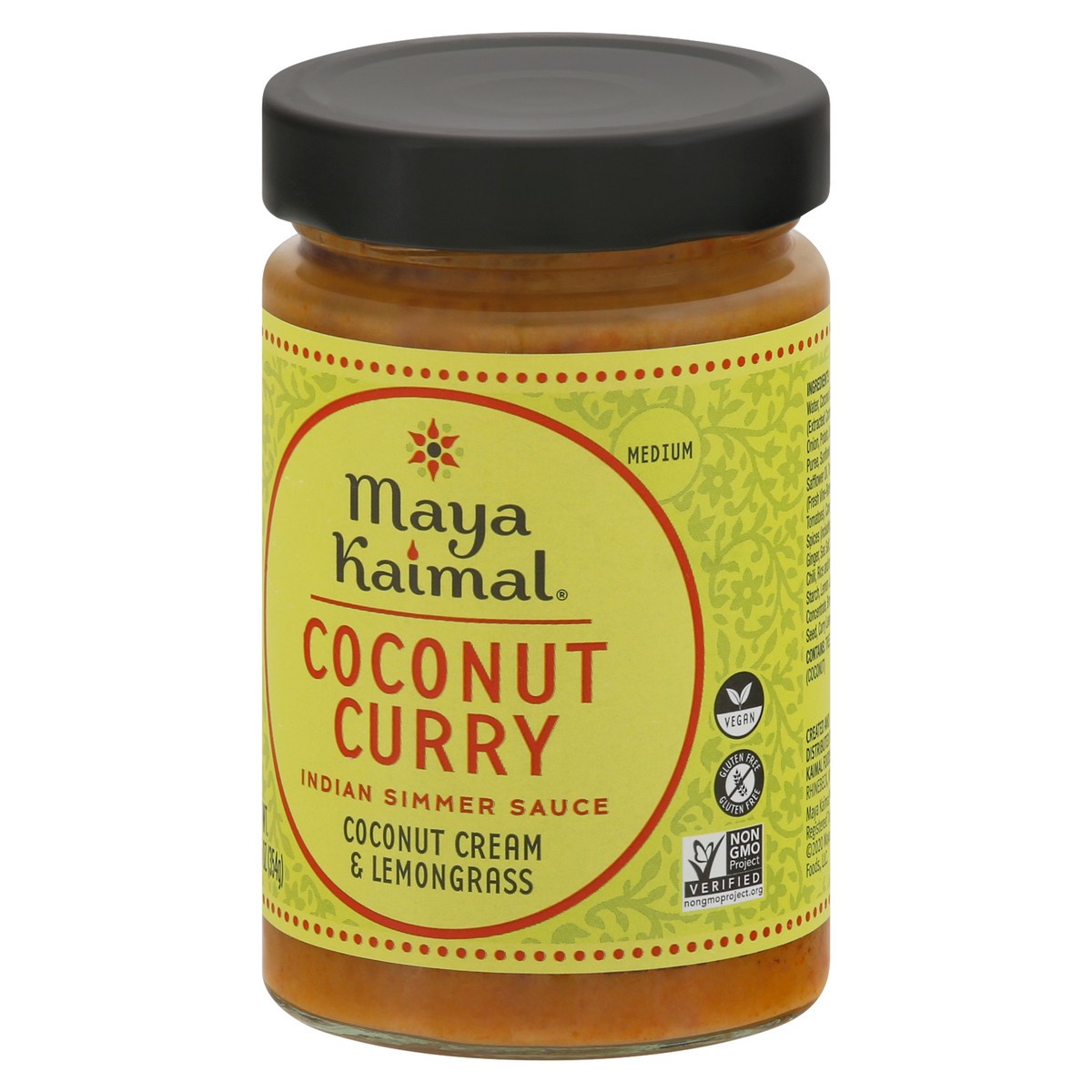 slide 3 of 9, Maya Kaimal Sauce Simmer Coconut Curry - 12.5 OZ, 12.5 oz