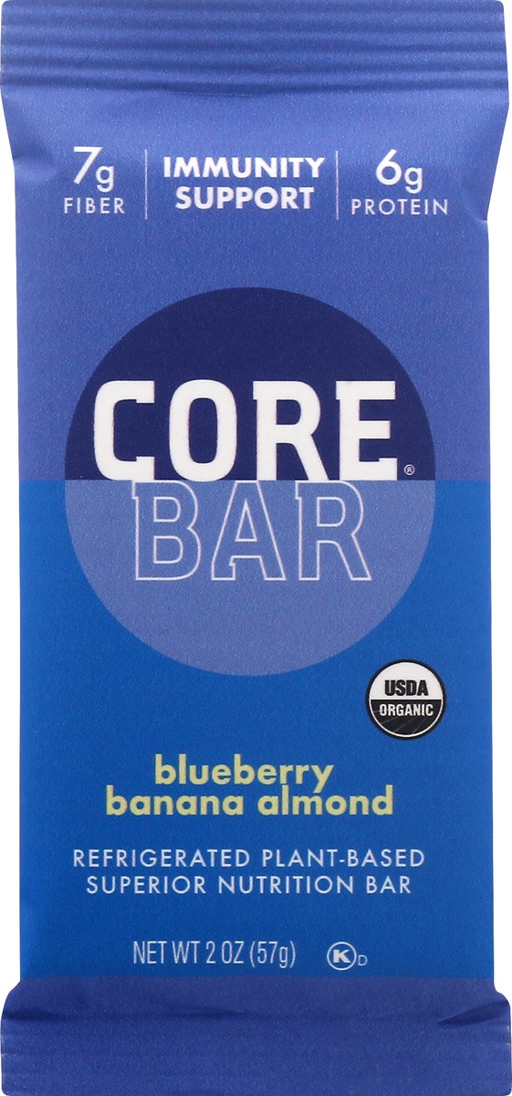 slide 6 of 13, CORE Bar Blbry Bnana Almnd, 2 oz