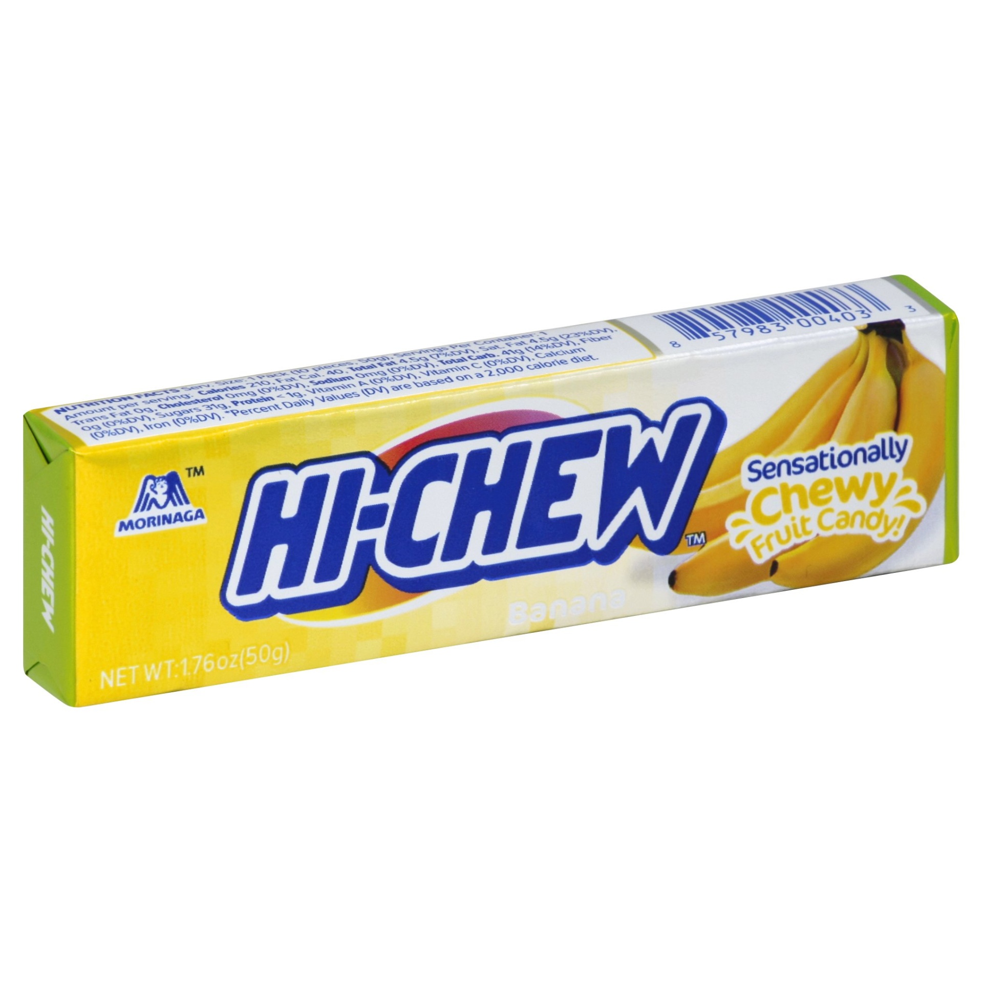 slide 1 of 1, Hi-Chew Banana Candy, 1.76 oz