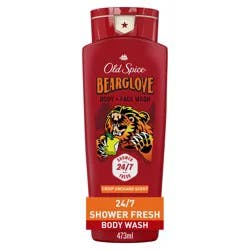 Old Spice Body Wash for Men, Bearglove, Long Lasting Lather, 473 mL (16 oz)