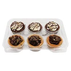 Assorted Cookie Cupcakes, 6 ct