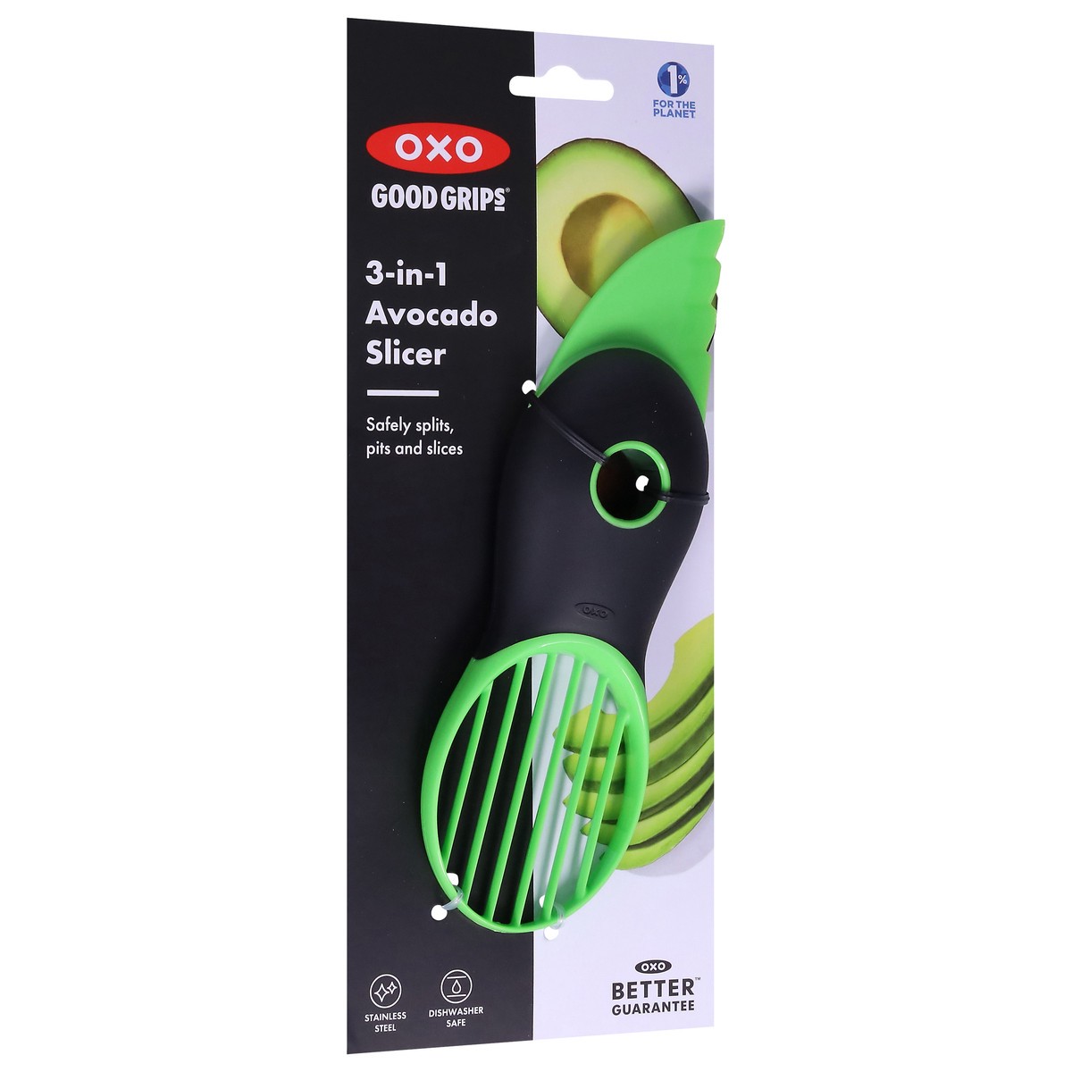 slide 8 of 9, OXO Good Grips 3-in-1 Avocado Slicer 1 ea, 1 ct