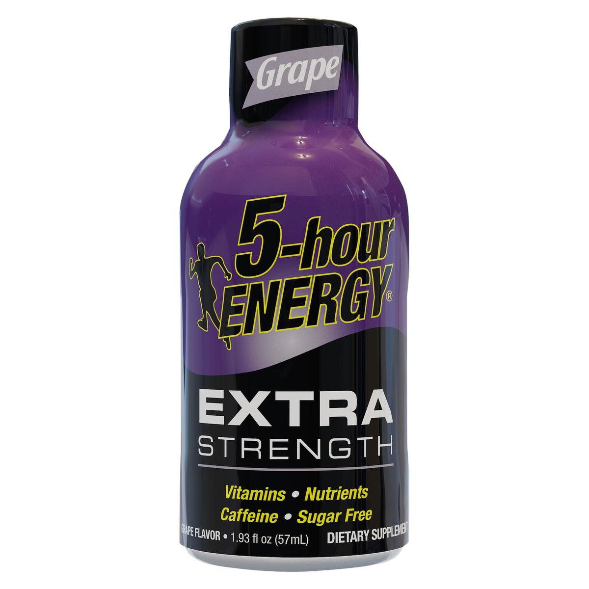 slide 1 of 1, 5-hour ENERGY Shot, Extra Strength, Grape, 1.93 oz
