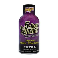 5-hour ENERGY, Extra Strength, Grape, Shot, 1.93 oz