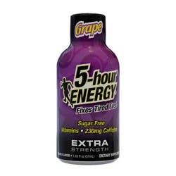 5-hour ENERGY, Extra Strength, Grape, Shot, 1.93 oz