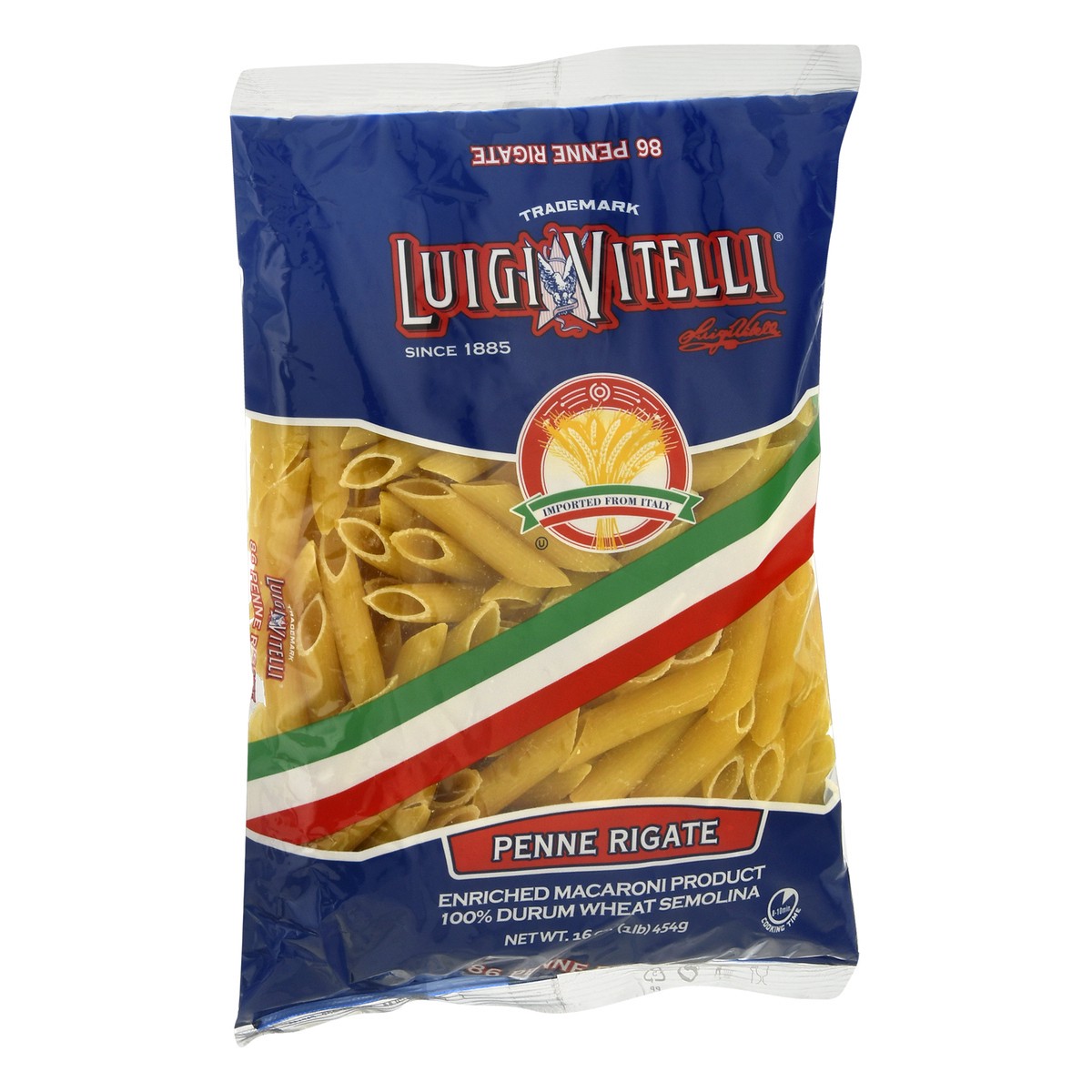 slide 6 of 9, Luigi Vitelli 86 Penne Rigate Pasta 16 oz, 16 oz