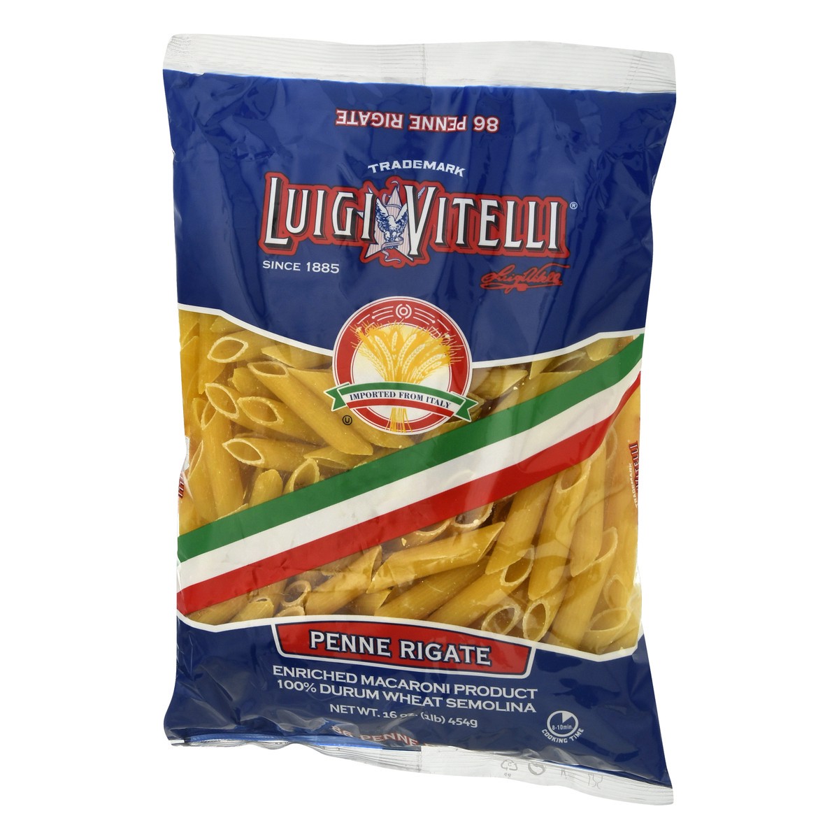 slide 3 of 9, Luigi Vitelli 86 Penne Rigate Pasta 16 oz, 16 oz