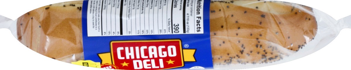 slide 7 of 8, Chicago Deli Hotdog Beef Bagel 4.7 Oz, 1 ct