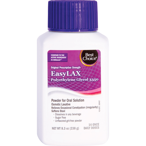 slide 1 of 1, Best Choice Easylax Powder, 8.3 oz