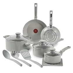 T-fal Ceramic Non-Stick Piece Set 12 ea