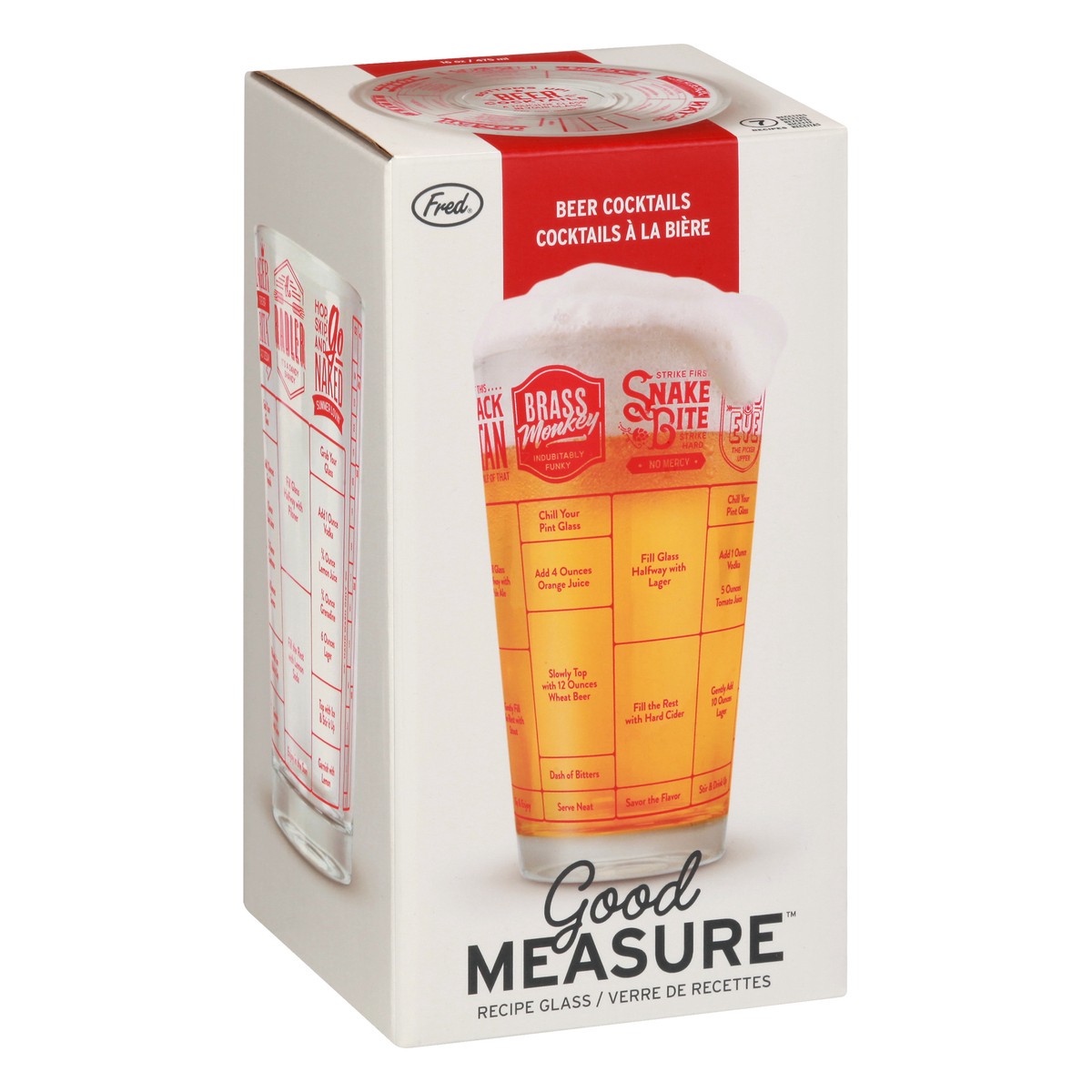 slide 3 of 8, Fred Recipe Glass 1 ea, 1 ct