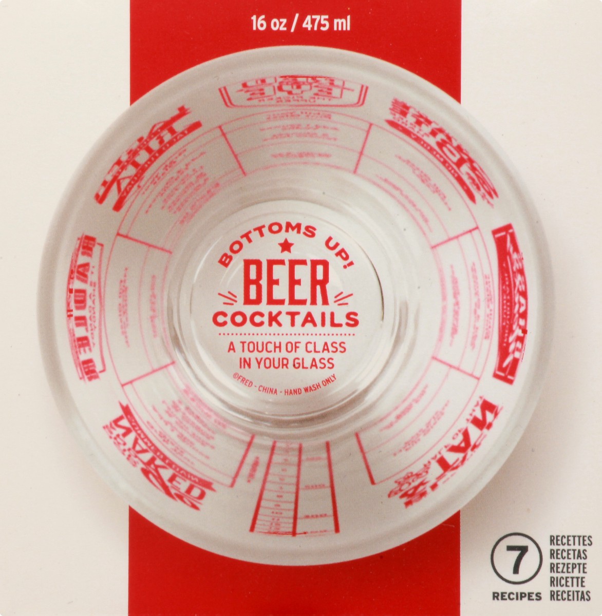 slide 4 of 8, Fred Recipe Glass 1 ea, 1 ct