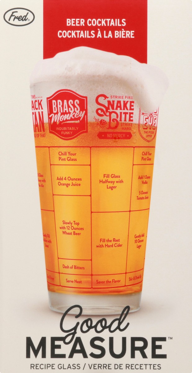 slide 8 of 8, Fred Recipe Glass 1 ea, 1 ct