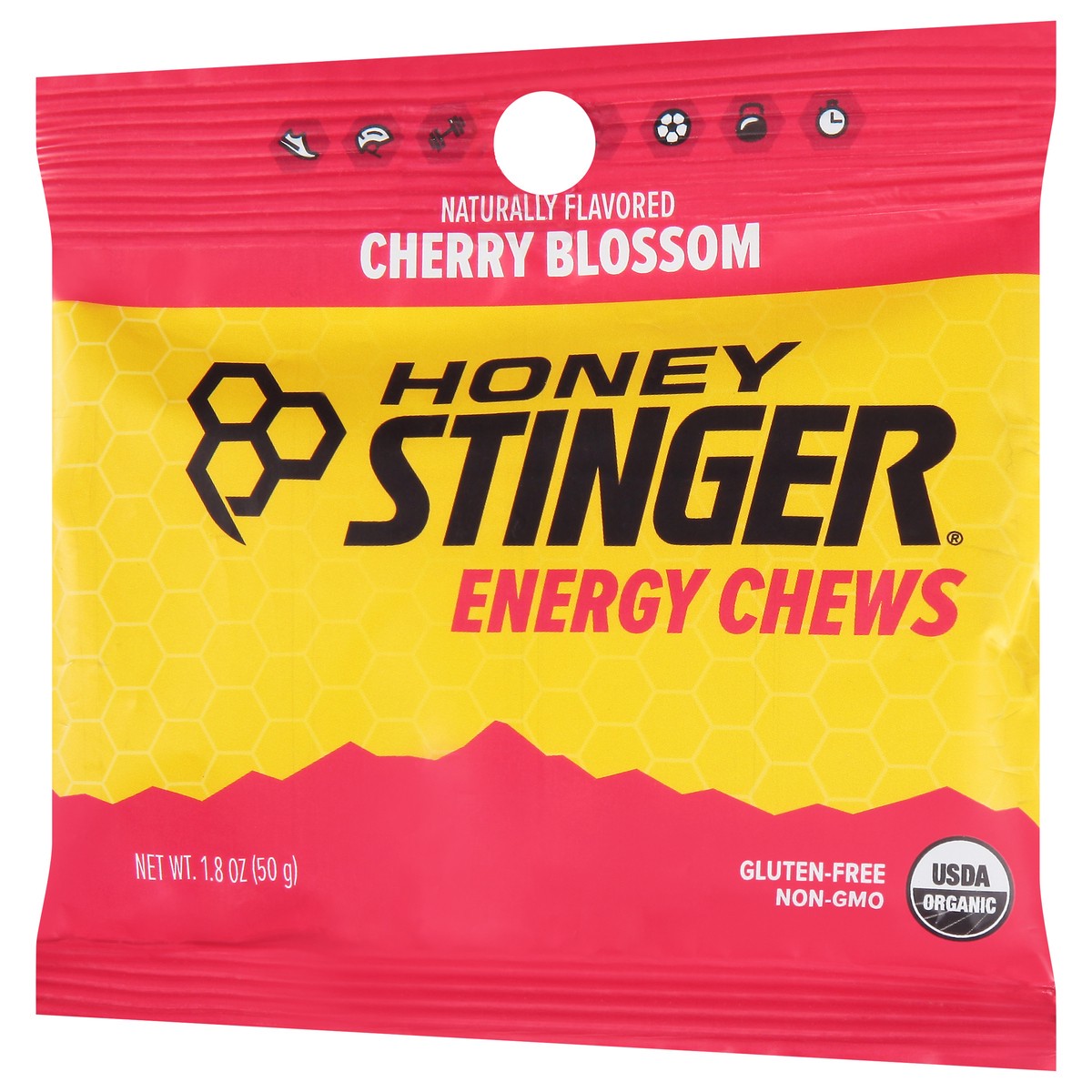 slide 4 of 13, Honey Stinger Cherry Blossom Energy Chews 1.8 oz, 1.8 oz