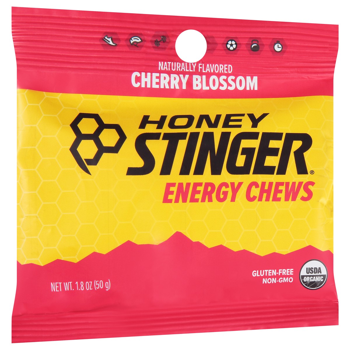 slide 8 of 13, Honey Stinger Cherry Blossom Energy Chews 1.8 oz, 1.8 oz