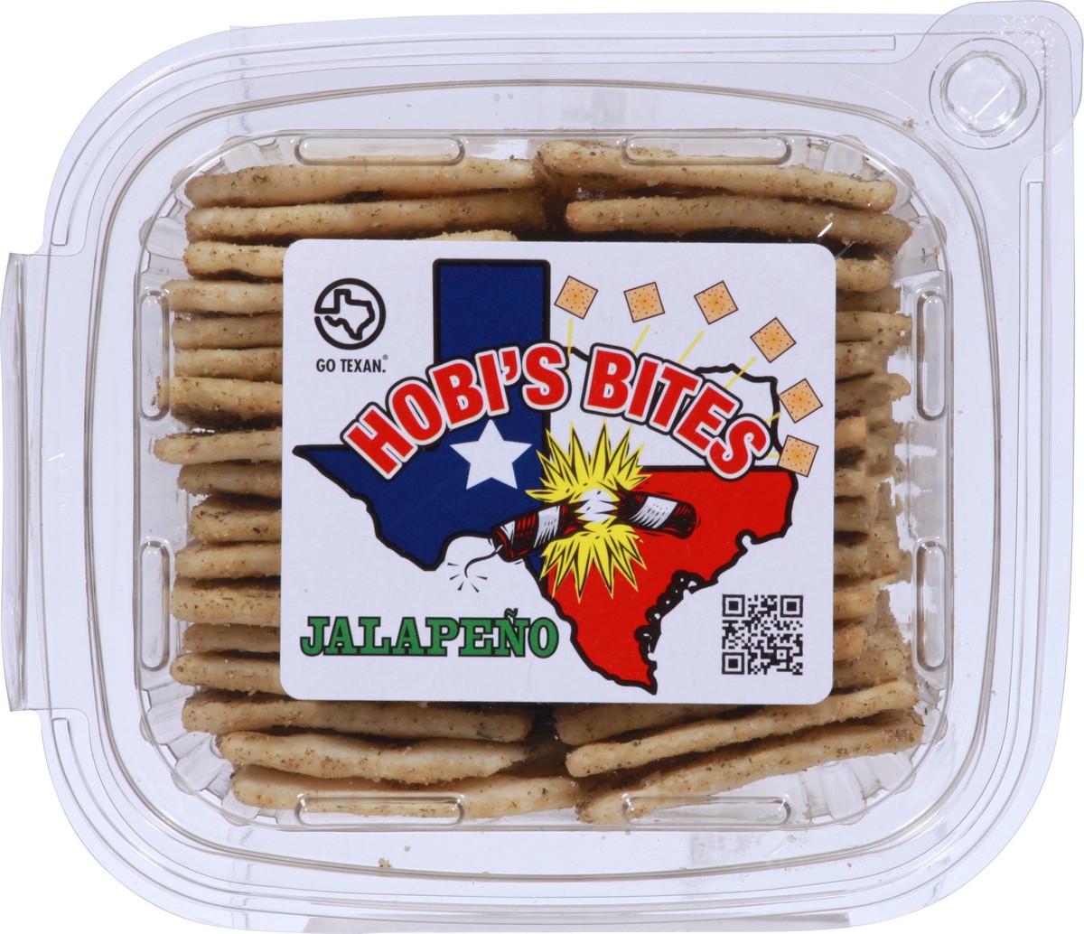 slide 2 of 9, Hobi's Bites Jalapeno Crackers 5.5 oz, 5.5 oz