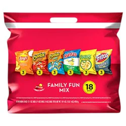 Frito-Lay Snacks Family Fun Mix Variety 16 7/8 Oz, 18 Count