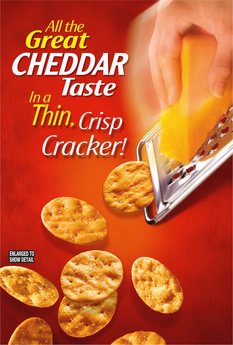 slide 5 of 9, Nabisco Better Cheddars Baked Snack Crackers, 6.5 oz