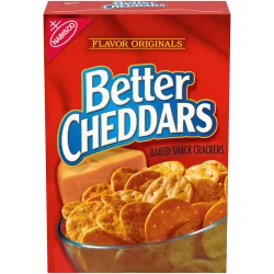 Better Cheddars Baked Snack Cheese Crackers