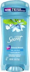 Secret Fresh Clear Gel Antiperspirant and Deodorant for Women, Waterlily Scent, 2.6 oz