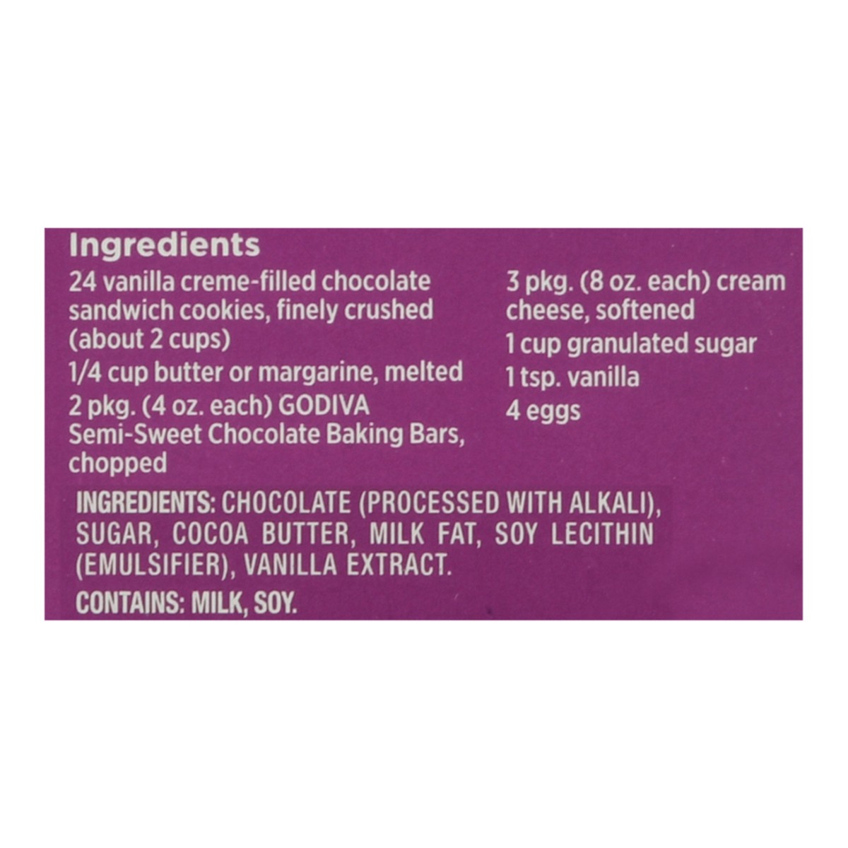 slide 4 of 12, Godiva 53% Cacao Semi-Sweet Chocolate Premium Baking Bar 4 oz, 4 oz