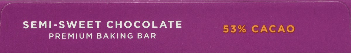 slide 11 of 12, Godiva 53% Cacao Semi-Sweet Chocolate Premium Baking Bar 4 oz, 4 oz